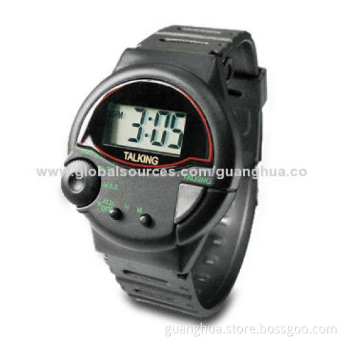2014 Shenzhen Talking Wristwatch, Real-time and Chime, OEM Orders Welcomed
